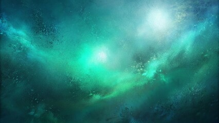 Wall Mural - dark green mint sea teal jade emerald turquoise light blue abstract background. color gradient blur.