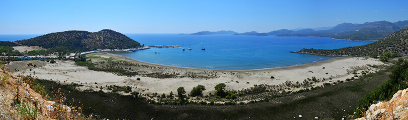 Poster - Andriake Beach in Demre, Antalya, Turkey