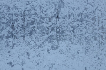 Poster - A person riding a snowboard through snowy terrain.