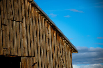 old wooden barn