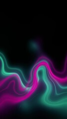 Wall Mural - vertical video: blue orange rays of spotlights shine. bright spot lights move, flash. color professi