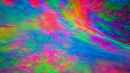 Wall Mural - Abstract colorful motion background. Bright style.  Fluid paint concept. For design, presentation. Footage for overlay.