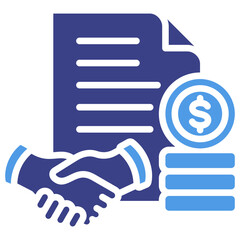 Poster - Business Contract Icon