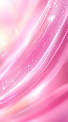 Wall Mural - a dreamy swirl of pink hues with shimmering sparkles, creating a soft and ethereal atmosphere.