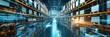 © yong - A dynamic warehouse scene with an emphasis on digital technology