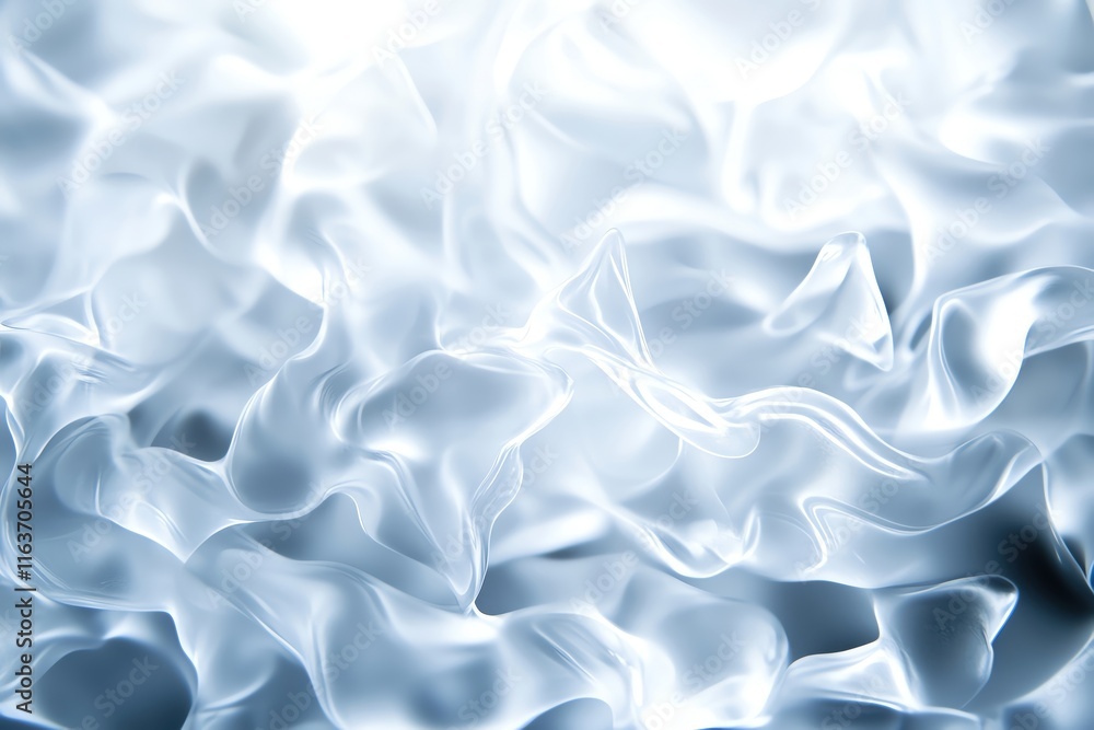 Slight Blue Abstract light blue textures with soft, flowing patterns and ethereal ...