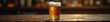 © retirementfun - Half-pint of amber ale, condensation, polished wood, ale, english