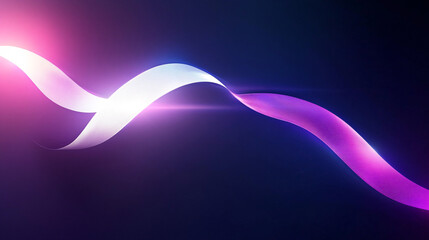 Leinwandbilder - Minimalist background featuring dark blue and purple tones, creating a modern and calming aesthetic.