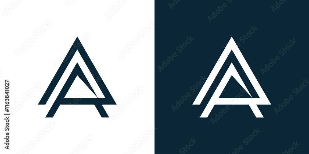 Logo icons with the initials R and P, the logo with the initials ...
