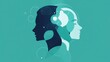 © Antonster - Understanding user empathy in UX design through abstract representation in teal colors