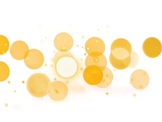Wall Mural - golden shimmering gold radiant glow lights glitter bokeh magic sparkles png clipart transparent