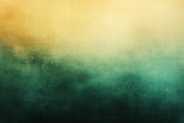 Wall Mural - a textured gradient background transitioning from warm yellow to deep teal.