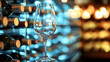 © kestrel - wine cellars glass restaurant day time bright background