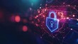 © krit - Enhancing cybersecurity awareness digital lock symbolizing data protection and trust