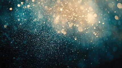 Wall Mural - shimmering bokeh lights creating an abstract background with a magical and dreamy atmosphere for cre