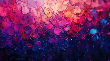 Wall Mural - abstract bokeh background with vibrant blended colors creating a textured light effect ideal for cre