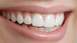 © AbstractAI - Healthy white teeth with a bright smile emphasizing oral hygiene and the importance of regular dental care and a good toothbrush