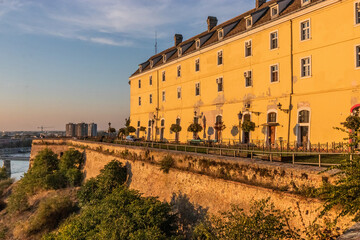 Wall Mural - View of Petrovaradin Fortress in Novi Sad, Serbia