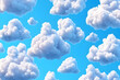 © Sokleman - Fluffy 3D Cloud Background