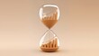 © Mr. Muzammil - An hourglass displays upward trending bar graphs within the sand