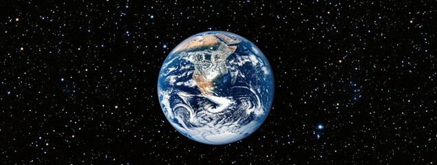 Wall Mural - Earth in Space.