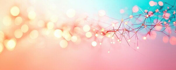 Naklejka na meble Fireworks abstract background concept. Abstract bokeh lights create a serene and dreamy colorful background effect.