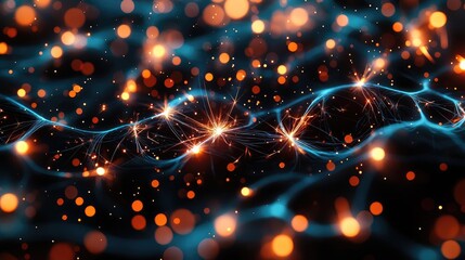 Wall Mural - fireworks abstract background concept. abstract representation of light with vibrant colors, showcas