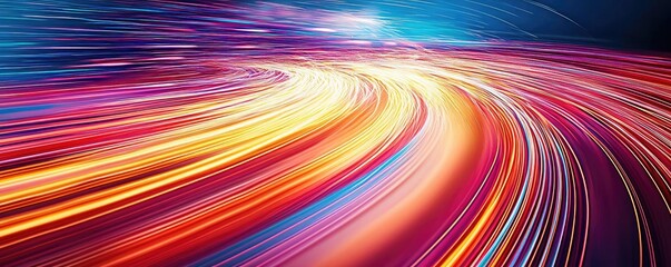 Wall Mural - fireworks abstract background concept. dynamic light trails create vibrant patterns in a captivating