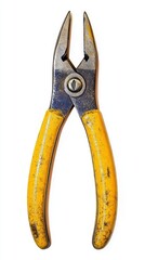 Vintage Yellow Pliers, A Timeless Tool for Repair and Construction