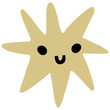 © TheLittleZone - Yellow star vector with smile face pastel color