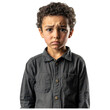 ©  premium content - Young Boy with Angry Expression for Emotional Representation on Transparent Background PNG