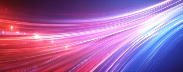 Wall Mural - abstract light trails flowing with elegant motion and vibrant colors