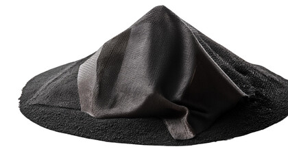 black hat isolated on white