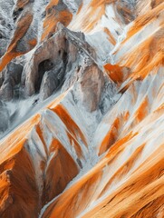 Wall Mural - mountain snow cover