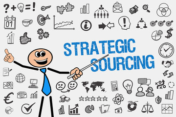 Canvas Print - Strategic sourcing