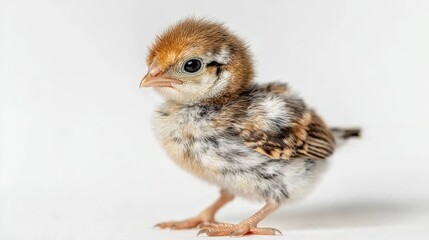 chick. chick on white background. animal