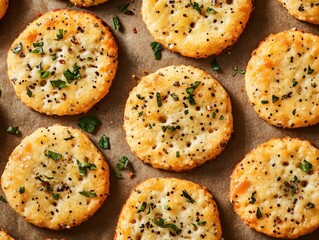 Wall Mural - Crackers on Table