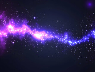 Wall Mural - Cosmic Nebula Abstract Background
