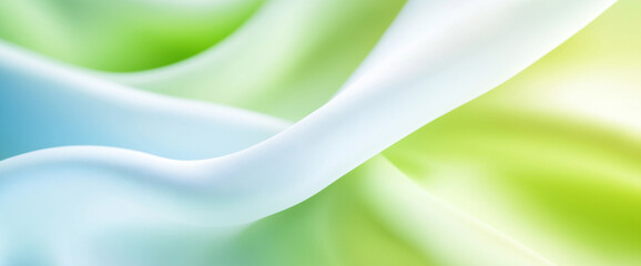 Wall Mural - Abstract blurred background with green and blue pastel colors, soft tones, gradient, blurred background. Blurred background. Simple blurred background with copy space. 
