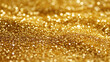 © pimpakarn - Golden glitter sparkle with scattered particles creating a festive and vibrant celebratory background