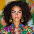 © Nuntapuk - Model in Sustainable Fashion with Vibrant Colors
