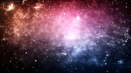 Wall Mural - Cosmic Nebula Abstract Background