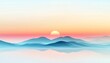 © KOTL - Serene Sunrise Over Gentle Mountainscape
