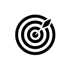 Wall Mural - eye target icon vector illustration