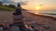 © MST - 'Symbol of Serenity: Stacked Stones and the Art of Balance'