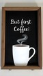 © Innovation Studio - cup of coffee on blackboard