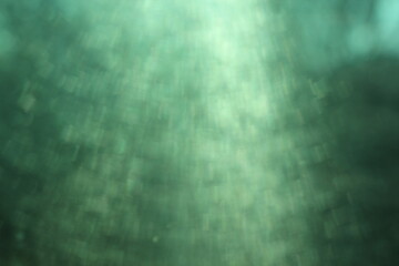 Wall Mural - a dreamy view of an industrial area with a green filter.