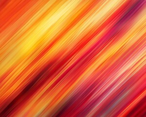 Canvas Print - abstract diagonal lines in warm colors.