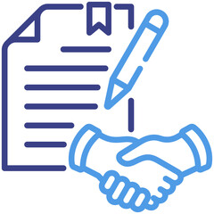 Poster - Agreement Icon