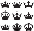 © Hena - set of crowns vector